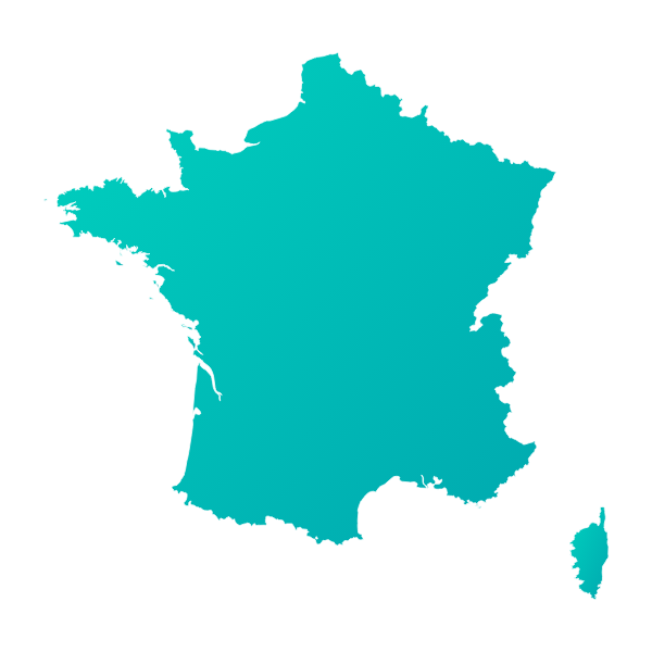 Sagoma geografica principale di Francia